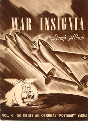 War Insignia Stamp Album, Vol. 4